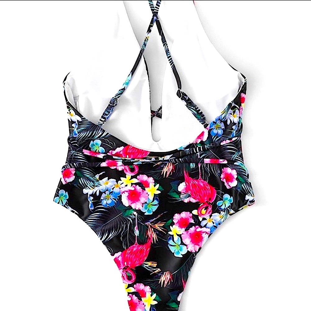 🎉🎉🌴Tropical One Piece Bathing Suit - Picture 3 of 5
